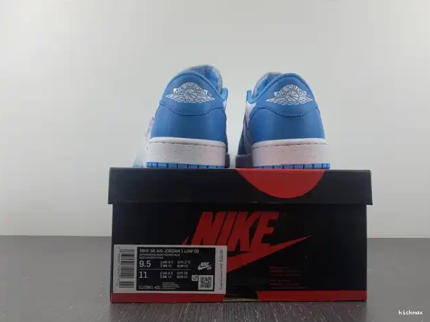 Rep MAX 1 Nike Air Jordan CJ7891-401 UNC SB Low x 0324